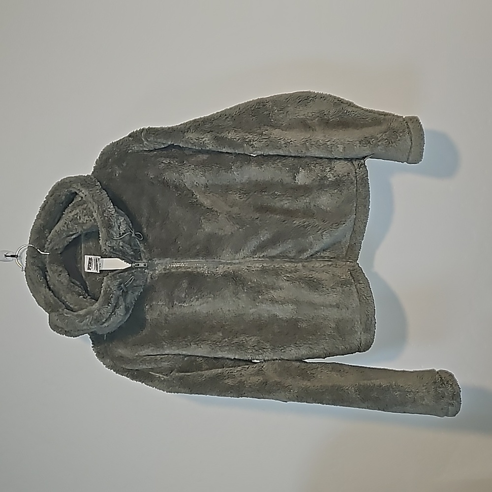 NWT Pink Fleece Zip Jacket with Hood